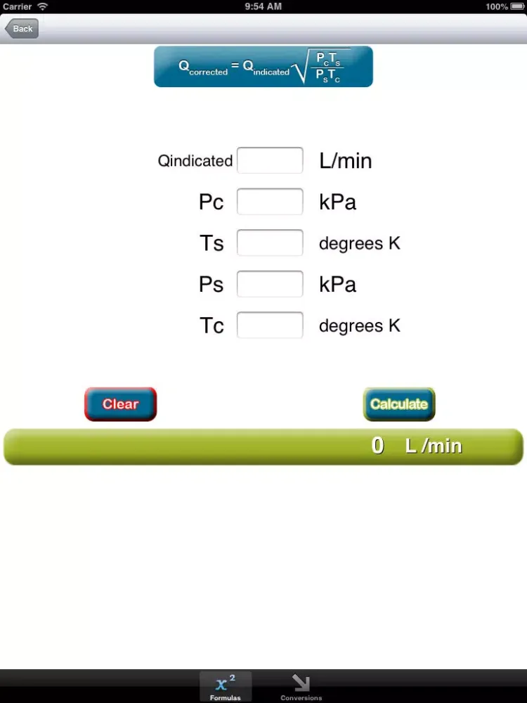 ภาพหน้าจอของ IH Calculator LITE iPad 