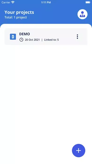 Ảnh chụp màn hình của Ainda Sensor App