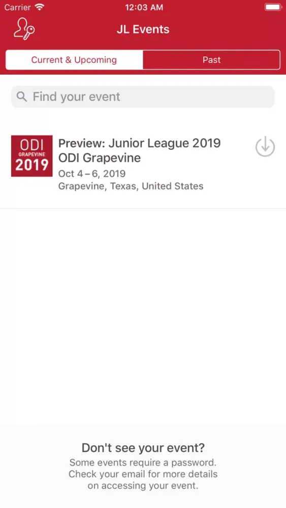 Junior League Events应用截图