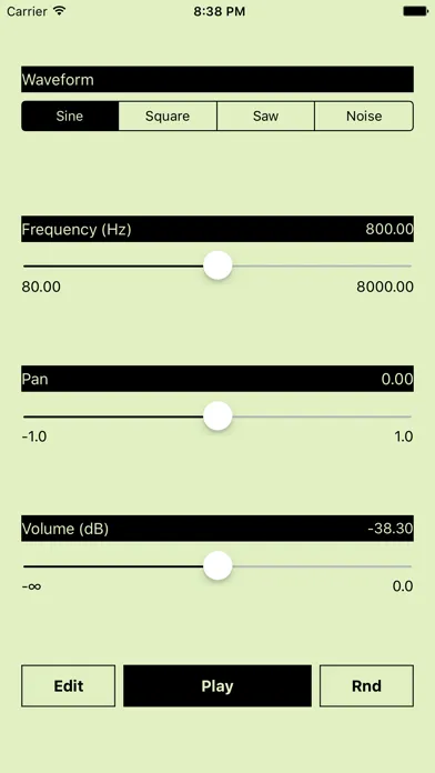 Oscillator スクリーンショット