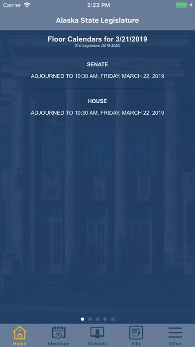 The Alaska Legislature Screenshots