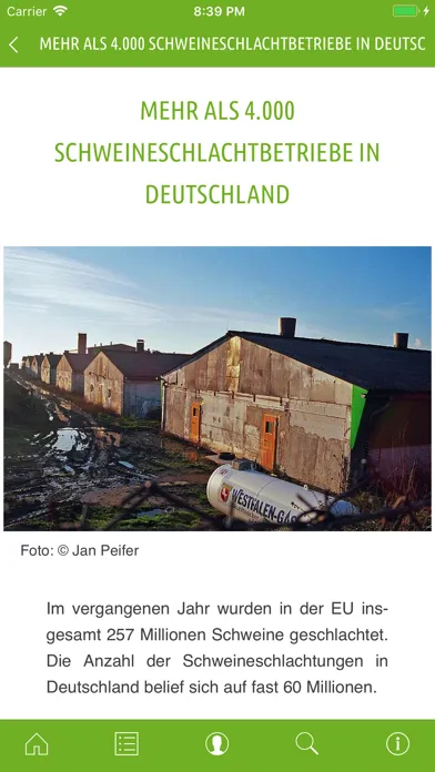 Zrzuty ekranu 'mensch & tier' Magazin