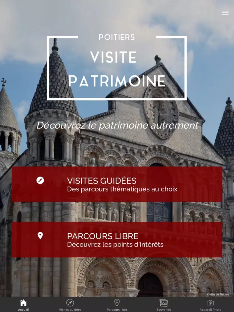 صور Poitiers Visite Patrimoine iPad 