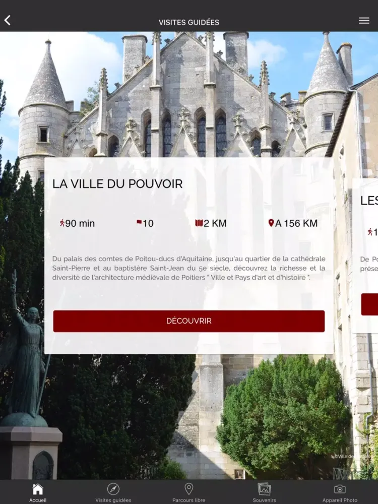 صور Poitiers Visite Patrimoine iPad 