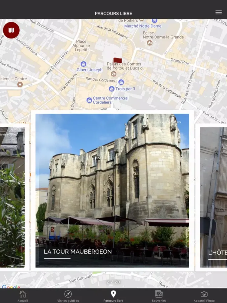 صور Poitiers Visite Patrimoine iPad 