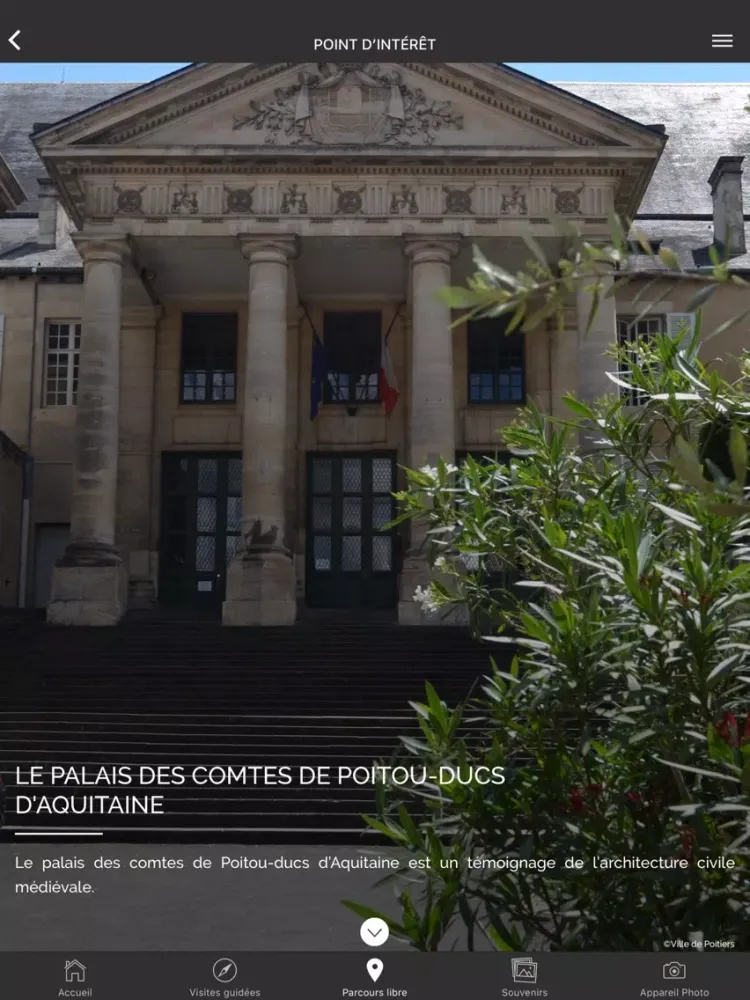 صور Poitiers Visite Patrimoine iPad 