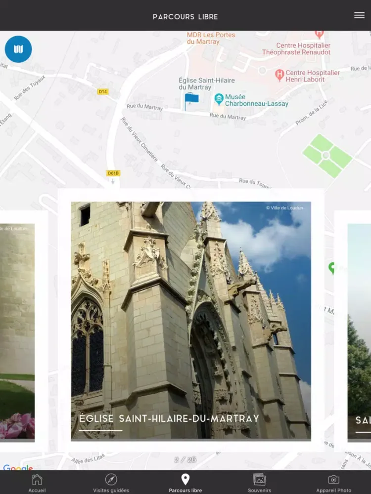 Loudun Visite Patrimoine iPad  سکرین شاٹس