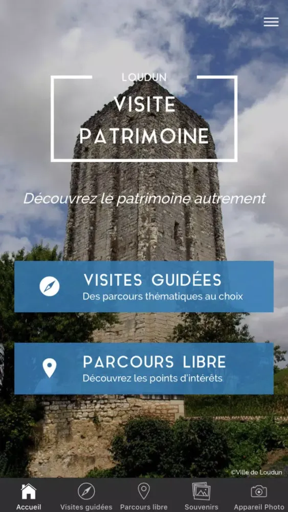 Loudun Visite Patrimoine سکرین شاٹس