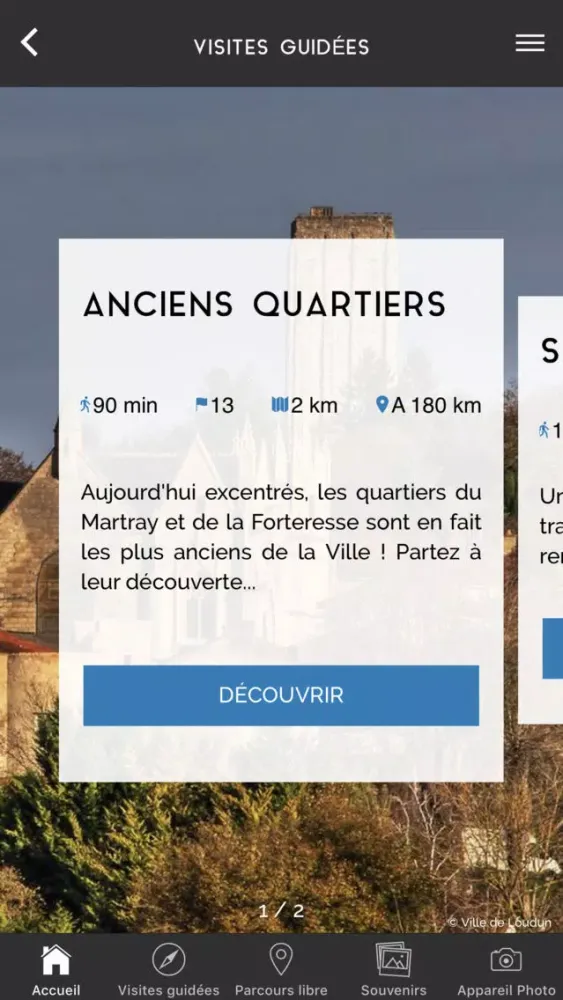 Loudun Visite Patrimoine سکرین شاٹس