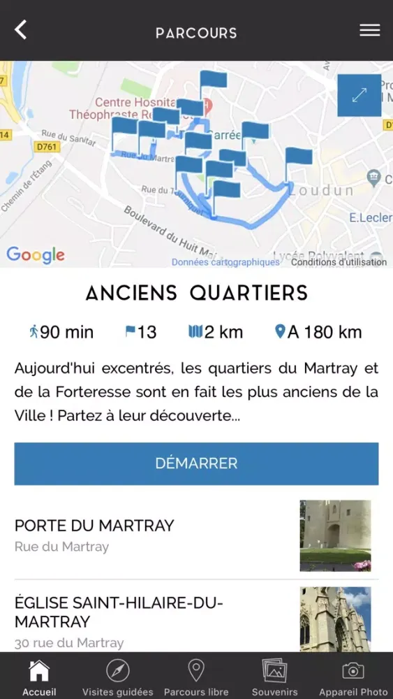 Loudun Visite Patrimoine سکرین شاٹس