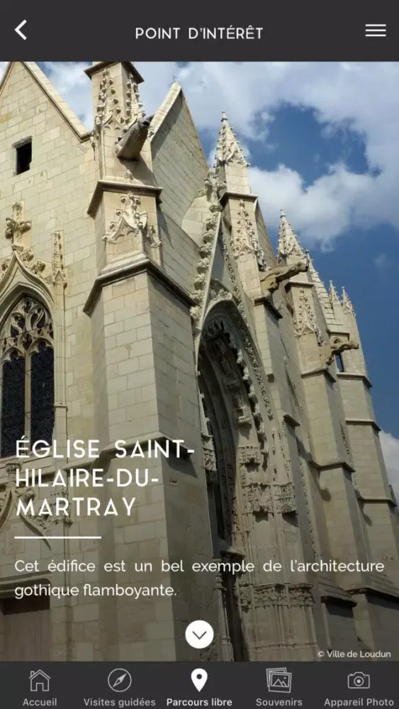 Loudun Visite Patrimoine سکرین شاٹس