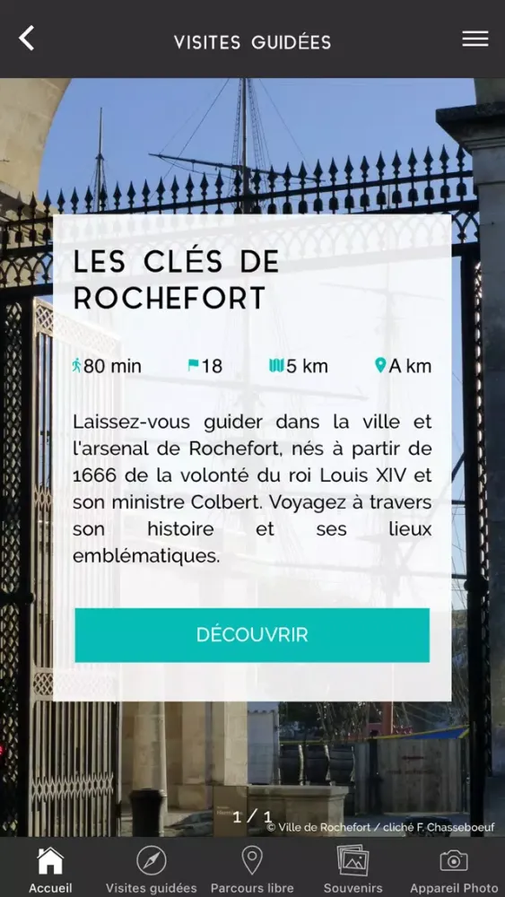 Rochefort Visite Patrimoine স্ক্রিনশট