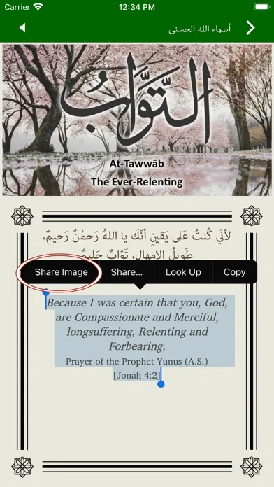 Ninety Nine Names of Allah Ekran Görüntüleri