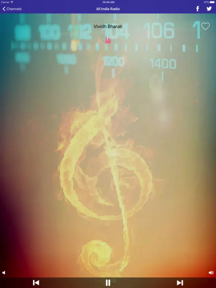All India Radio Live iPad 應用截圖