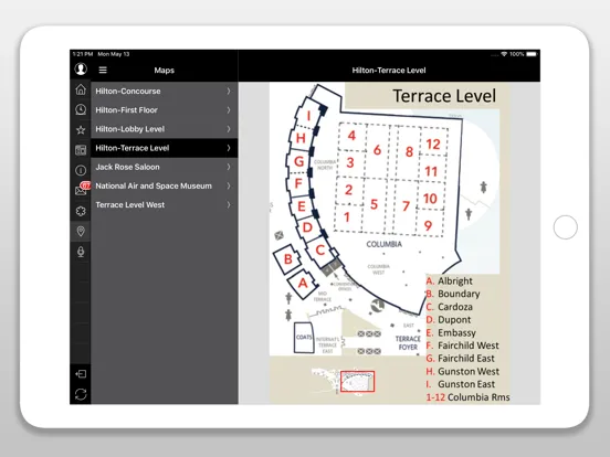 ALPA Events iPad  Screenshots