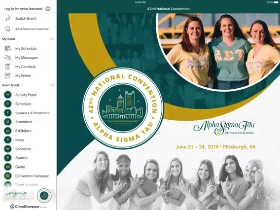 تصاویر Alpha Sigma Tau iPad 