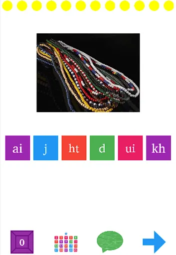 Zrzuty ekranu Akha Literacy Game App