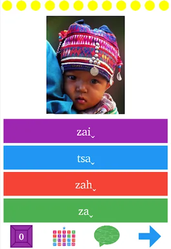 Zrzuty ekranu Akha Literacy Game App