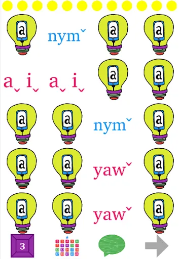 Zrzuty ekranu Akha Literacy Game App