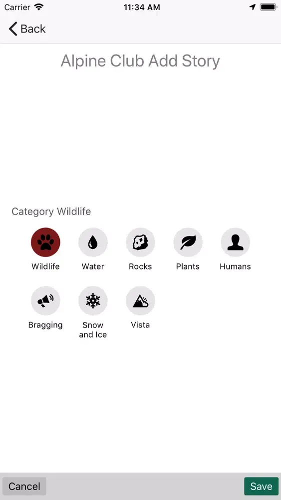 Alpine Club App স্ক্রিনশট