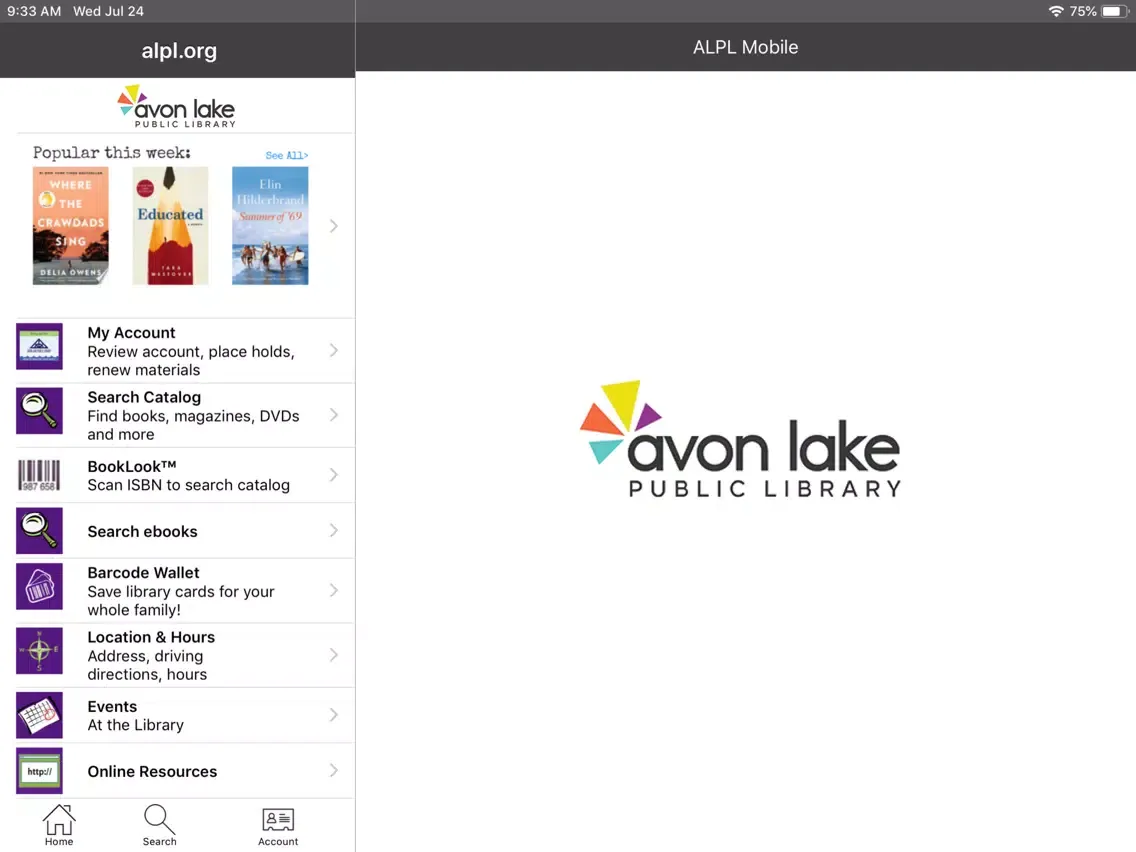 صور Avon Lake Public Library iPad 