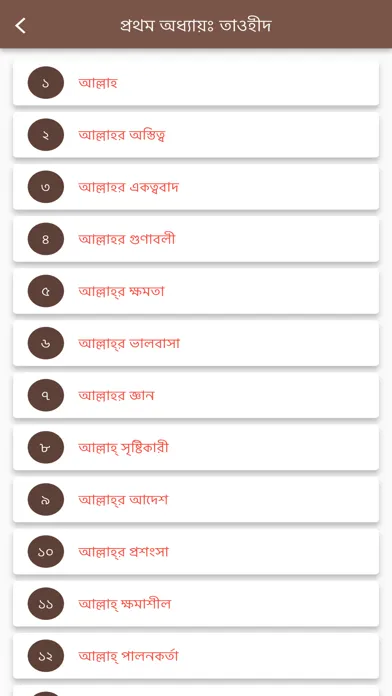 Скриншоты Subject wise Quran