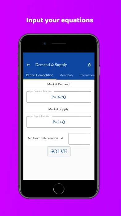 Capturas de pantalla de Econ Solver