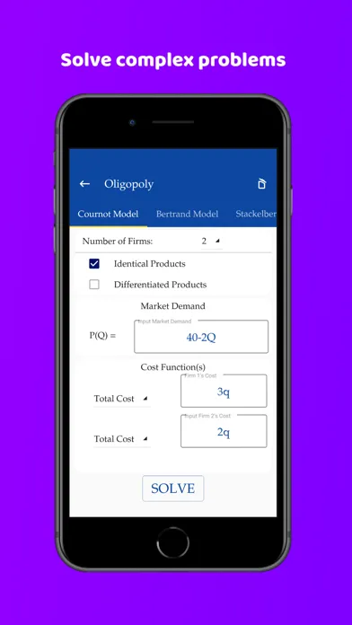 Capturas de pantalla de Econ Solver