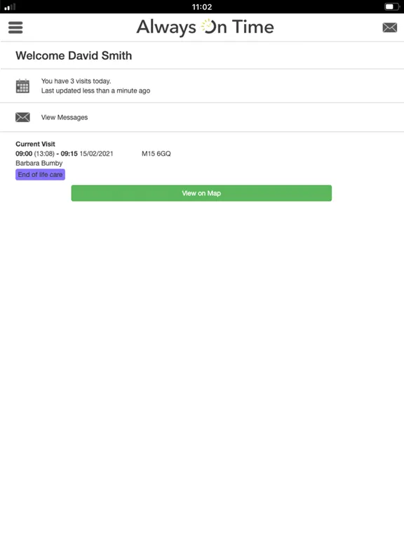 AlwaysOnTime iPad  سکرین شاٹس