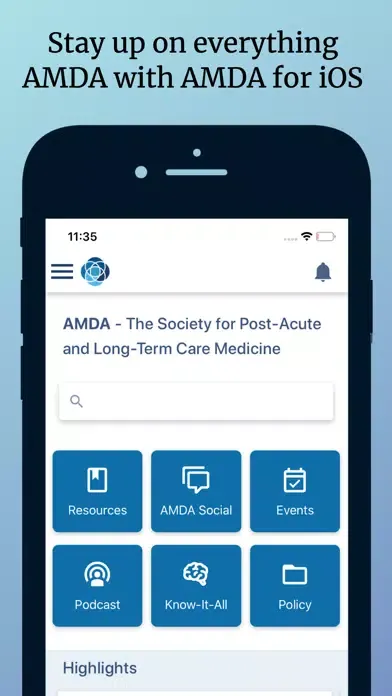 AMDA - The Society for PALTC Screenshots