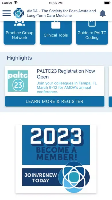 AMDA - The Society for PALTC Screenshots
