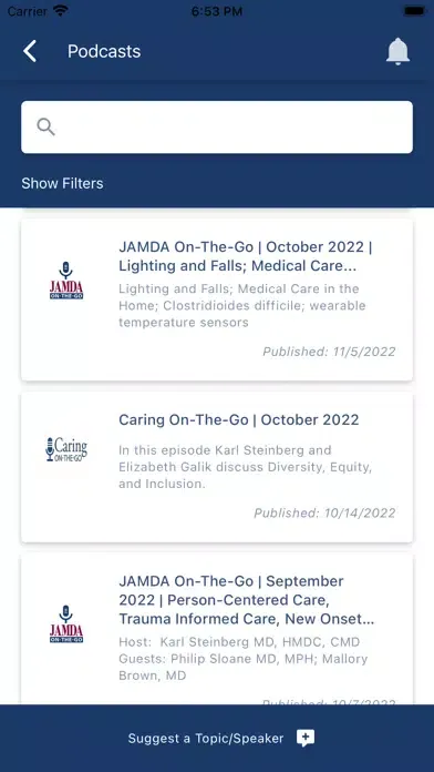 AMDA - The Society for PALTC Screenshots
