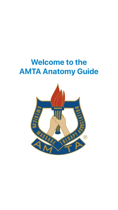Capturas de pantalla de AMTA Massage Anatomy Guide