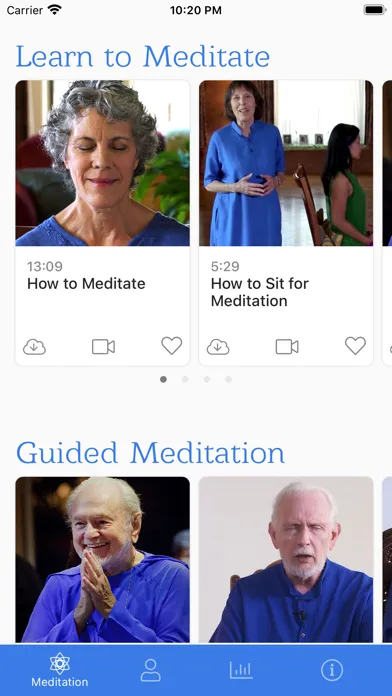 Ananda Meditation Screenshots