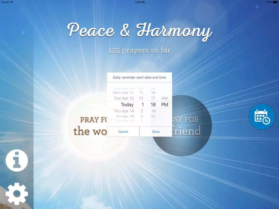 Capturas de pantalla de Peace & Harmony iPad 