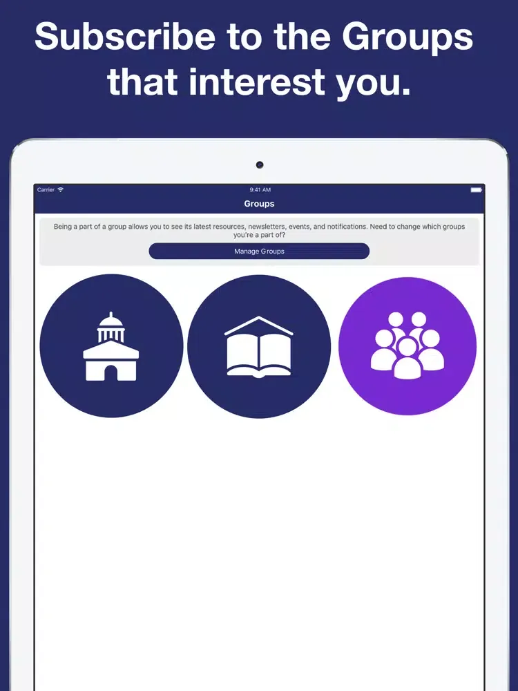 ภาพหน้าจอของ Anchor Christian Academy iPad 