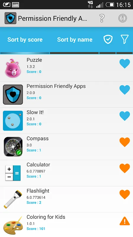 Permission Friendly Apps 스크린샷