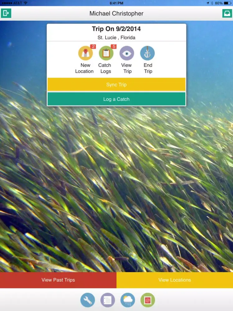 iAngler Lite iPad  Ekran Görüntüleri