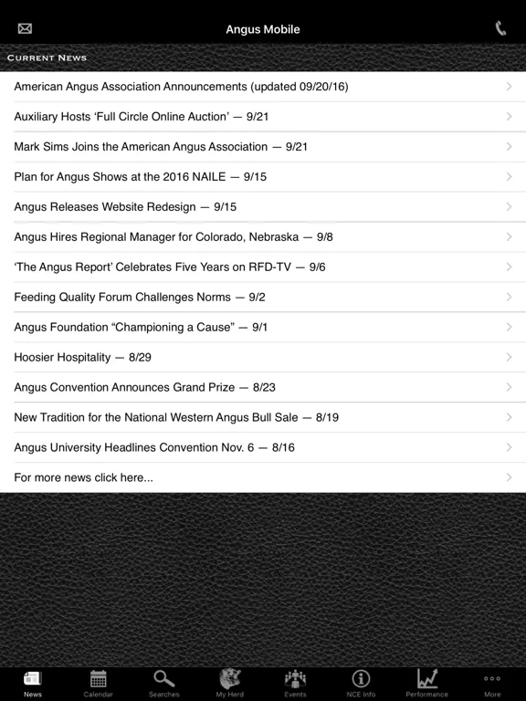 Angus Mobile iPad  স্ক্রিনশট
