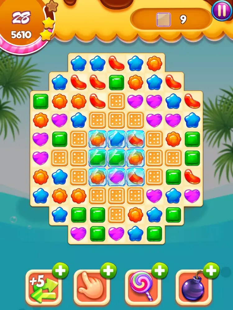 ภาพหน้าจอของ Candy Magic : Sweet Road iPad 