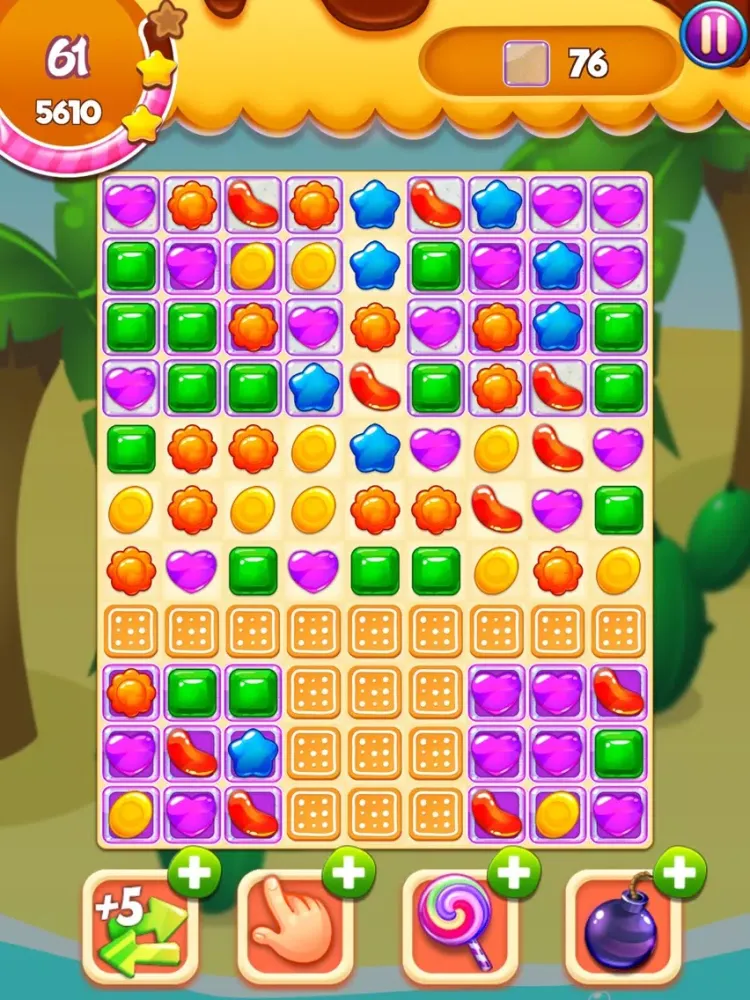 ภาพหน้าจอของ Candy Magic : Sweet Road iPad 
