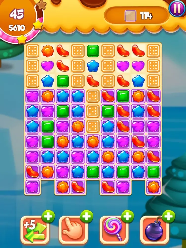 ภาพหน้าจอของ Candy Magic : Sweet Road iPad 