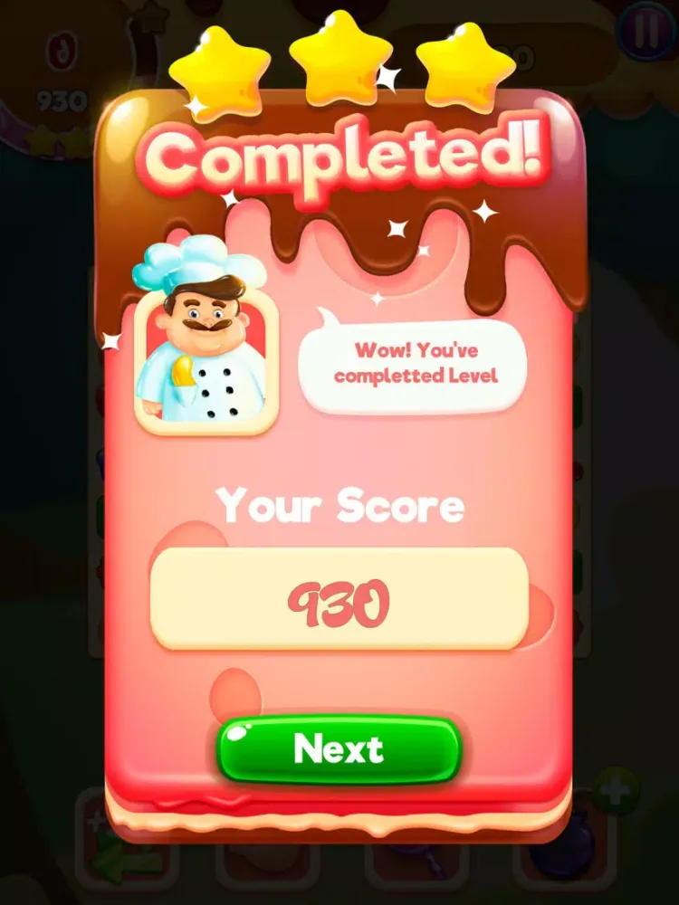 ภาพหน้าจอของ Candy Magic : Sweet Road iPad 