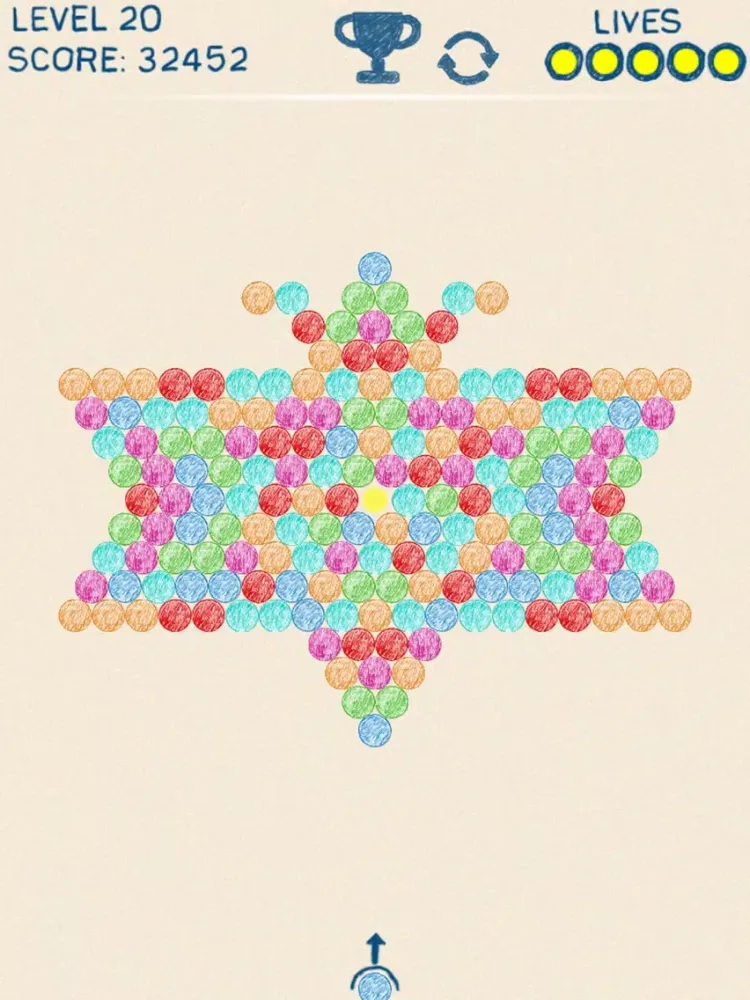 BubbleShooter : Doodle Edition iPad 应用截图
