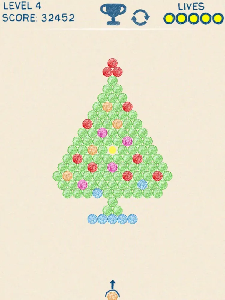 BubbleShooter : Doodle Edition iPad 应用截图