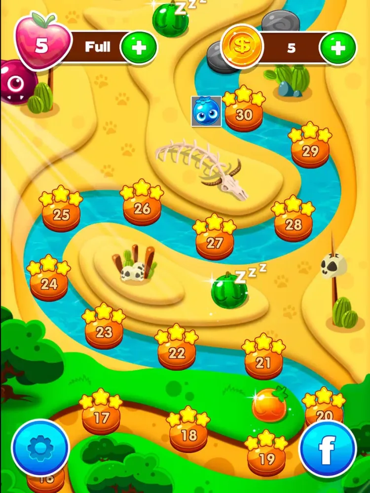 Tangkapan skrin Juice Fruit Match Story iPad 