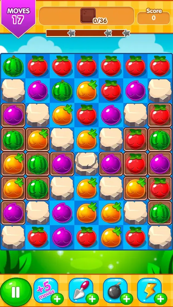 Tangkapan skrin Juice Fruit Match Story