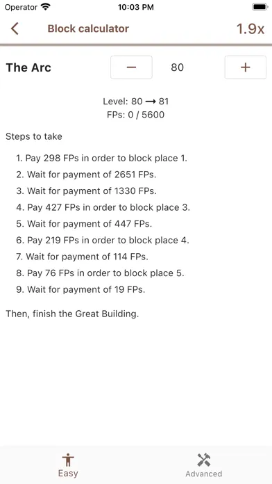 Bathory Calculator سکرین شاٹس