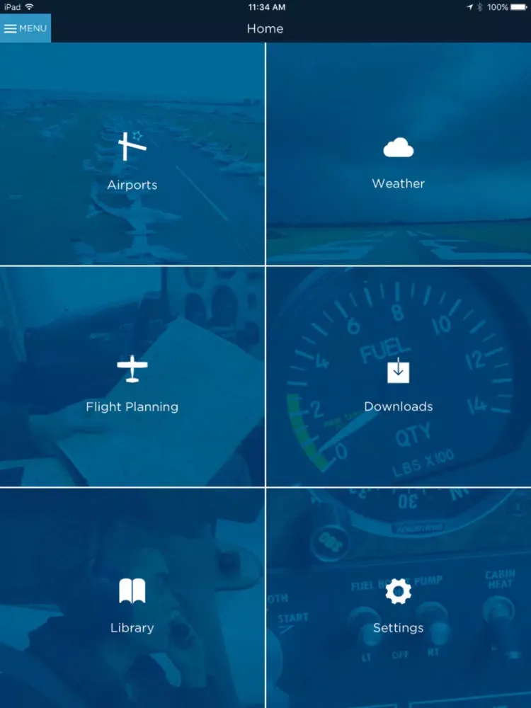 AOPA GO iPad  Screenshots