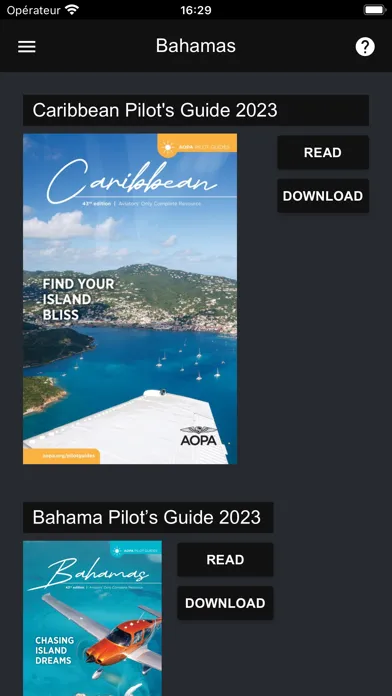 Bahamas Caribbean Pilot Guides应用截图